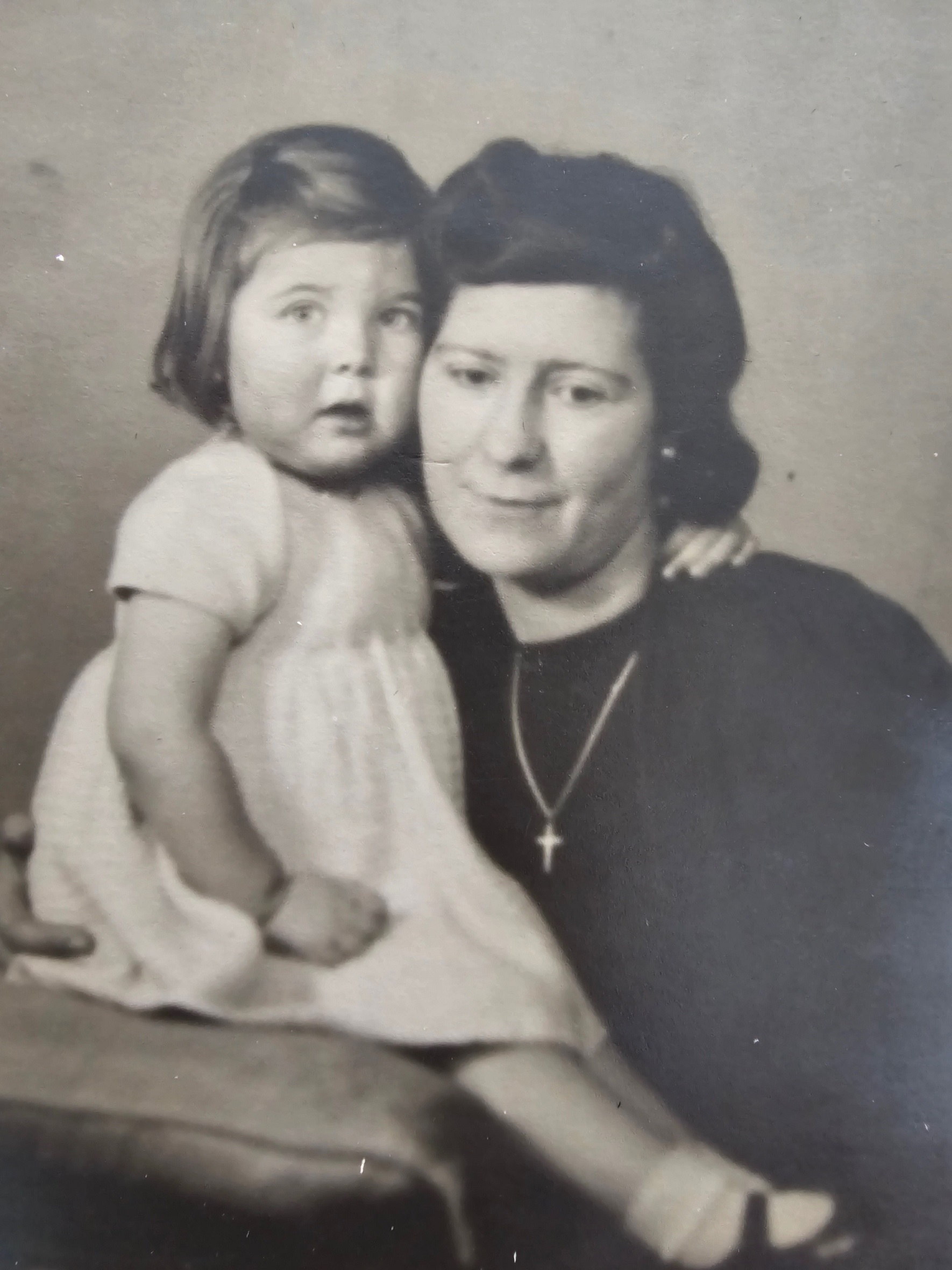 Ivy and Jacqueline Ashby in the 1940s. Photos: supplied