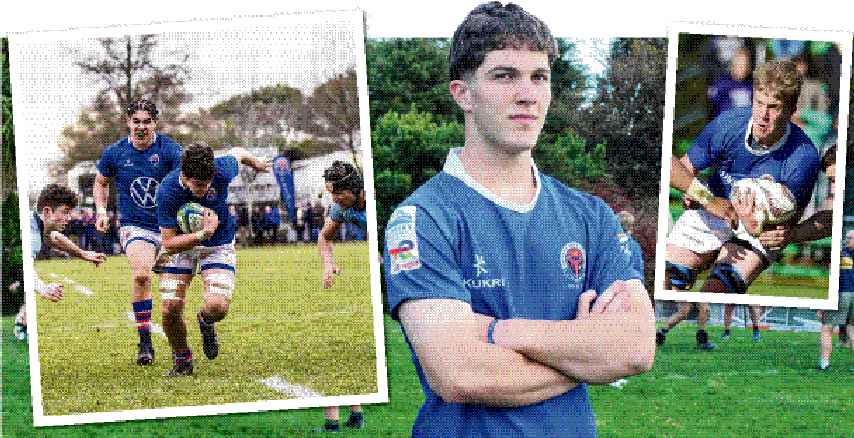 Southland Boys’ captain Taine Withy at team training on field No1 at the school grounds yesterday...