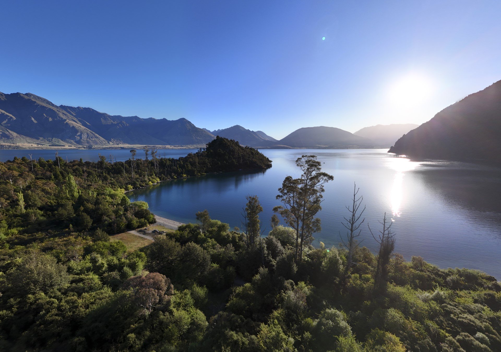 An aerial view of Bobs Cove, Lake Wakatipu. Photo: supplied