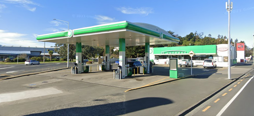 Police are investigating a fire near the back of this BP station in  Andersons Bay Rd overnight....