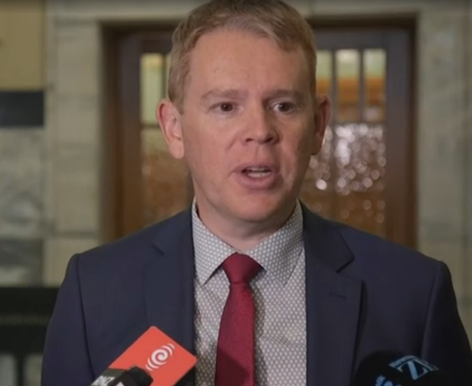 Labour leader Chris Hipkins said this is a Budget that has taken New Zealand backwards. Image: RNZ 