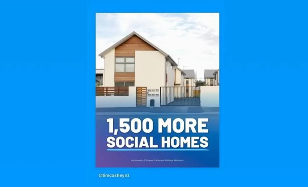 The Instagram post from Housing Minister Chris Bishop that featured a Christchurch homeowner's...