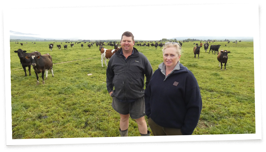 Anna and Ben Gillespie of Two Farmers Farming. PHOTO: ALEXIA JOHNSTON