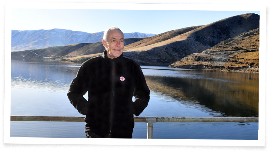 Roger Williams, Falls Dam manager. PHOTO: STEPHEN JAQUIERY