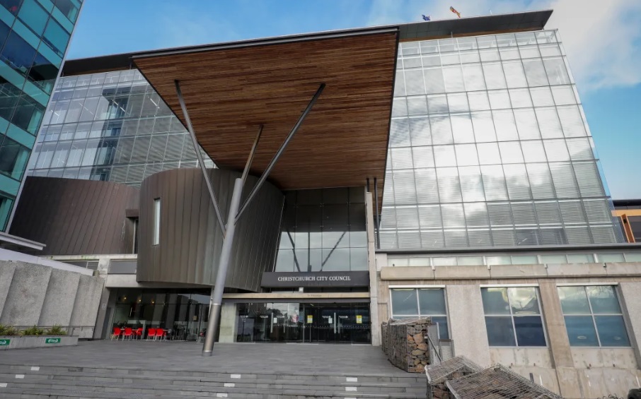 Christchurch City Council's main building in Worcester St. Photo: RNZ