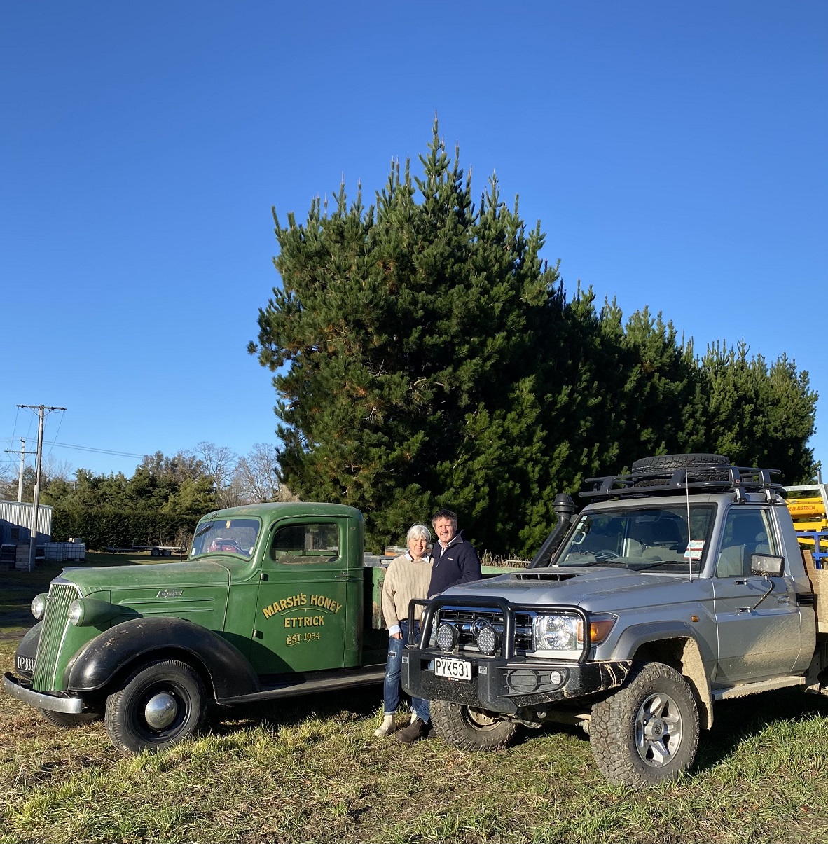 Celebrating 90 years of their family business are Trudie and Russell Marsh, of Ettrick. Russell’s...