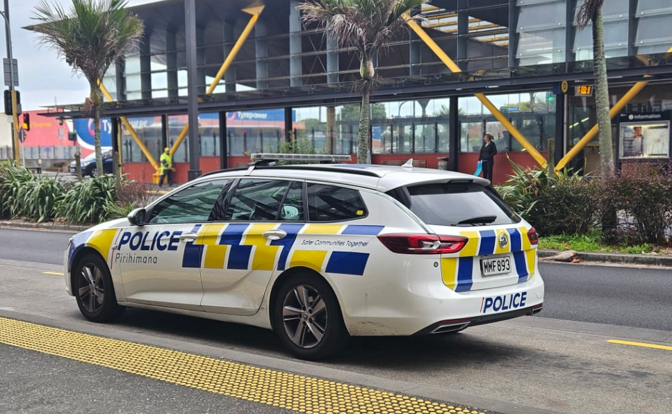 Patrols have been stepped up at busy transport hubs including New Lynn. Photo: RNZ