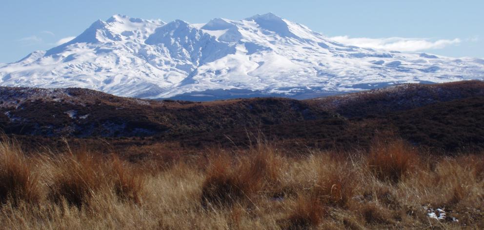 Mt Ruapehu. File photo