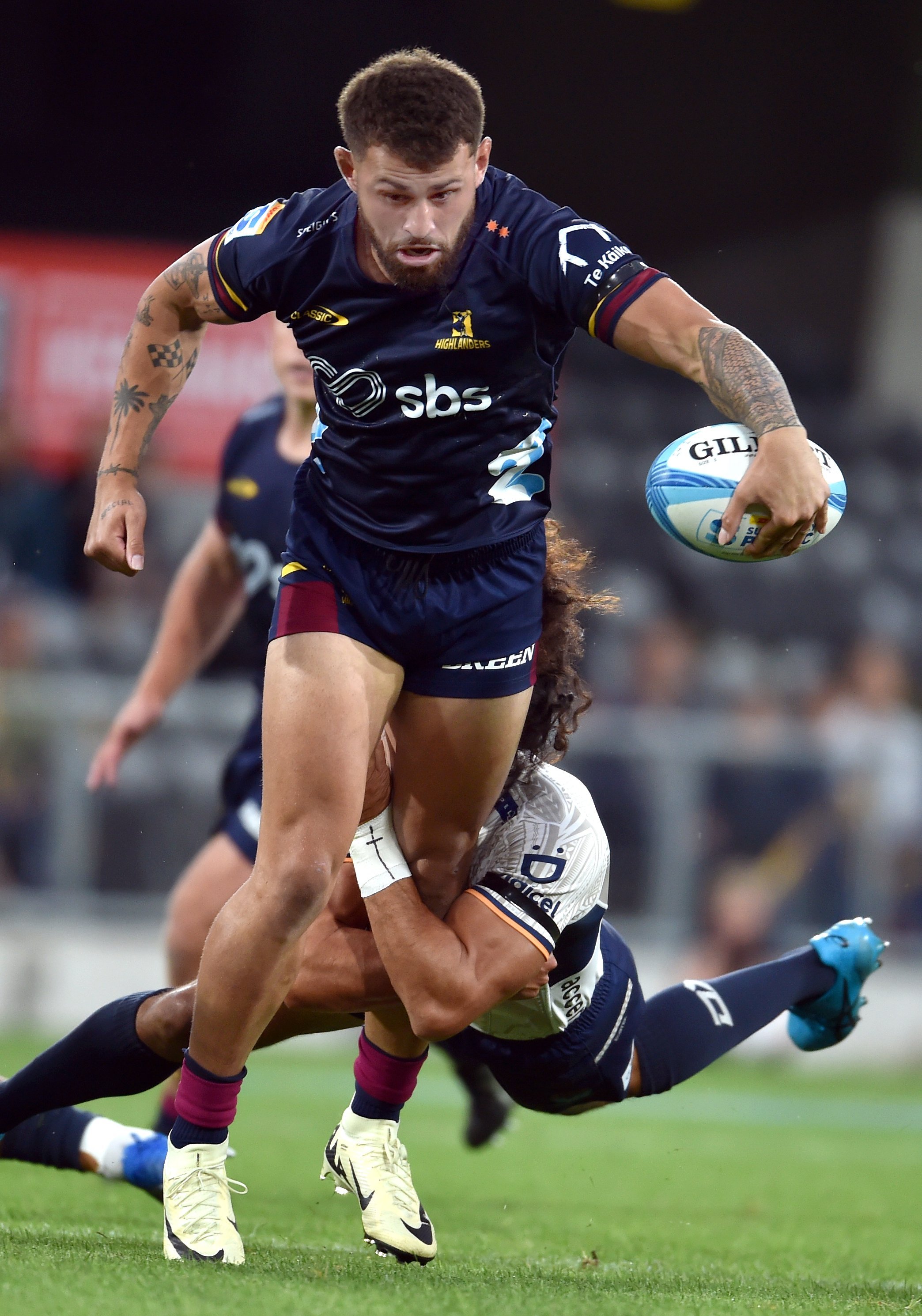 Jacob Ratumaitavuki-Kneepkens, pictured in action against Moana Pasifika in the opening round,...