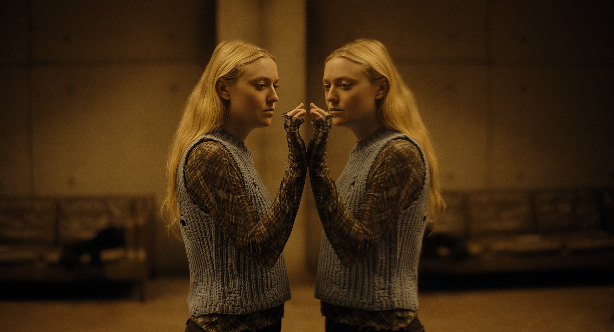 Dakota Fanning as Mina in The Watchers. Photo: Warner Bros