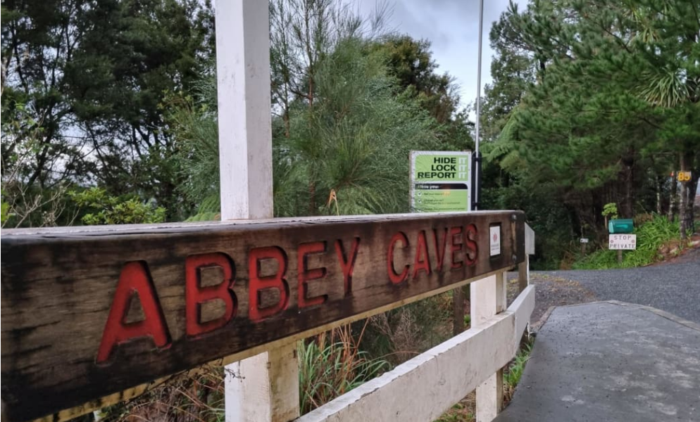 The entrance to Abbey Caves in Whāngarei. Photo: RNZ