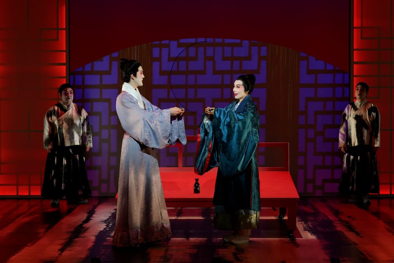 Austin Haynes plays Liang in The Butterfly Lovers in Singapore in 2023. Photos: supplied