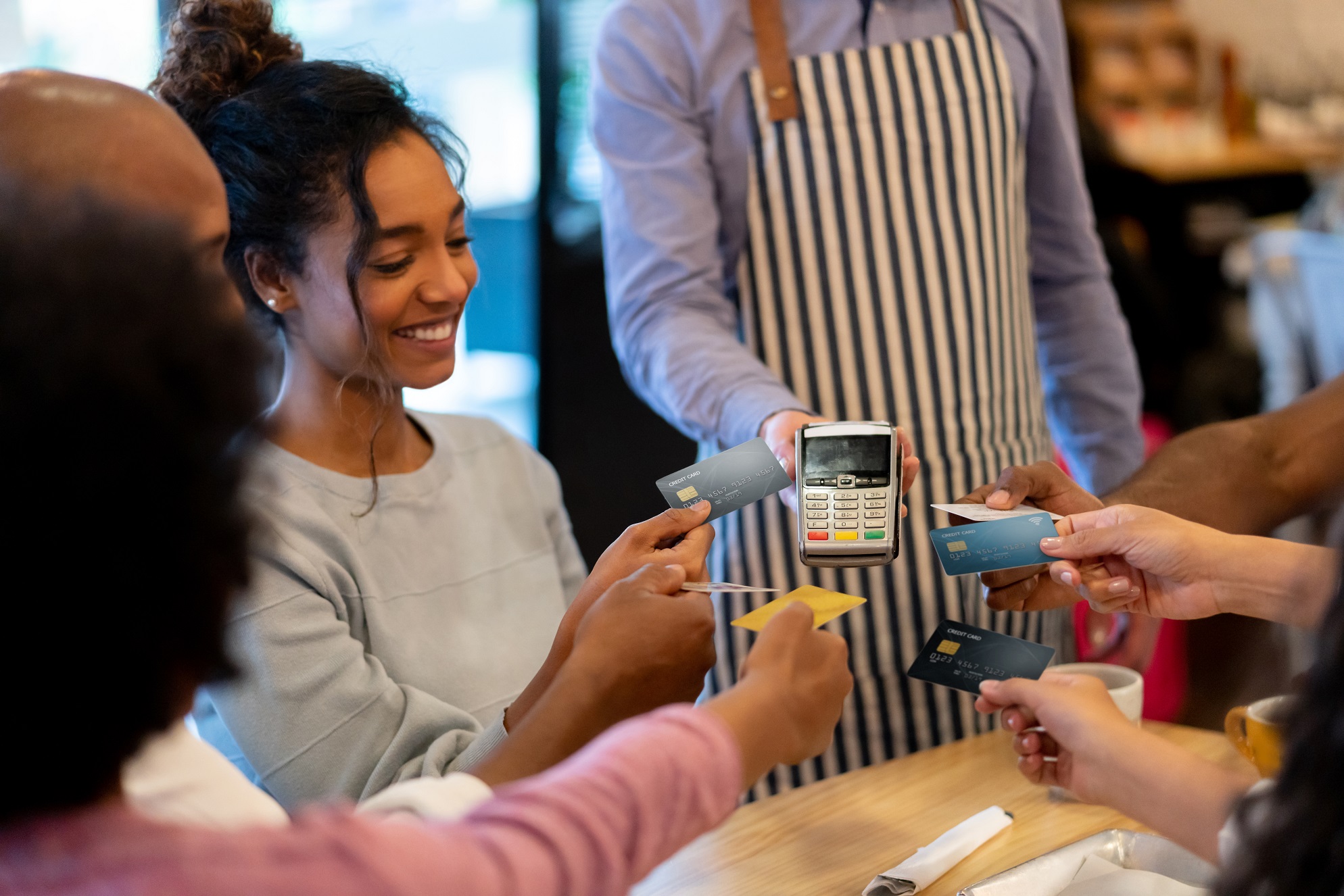 If you’re in a group just split the bill equally. Photo: Getty Images