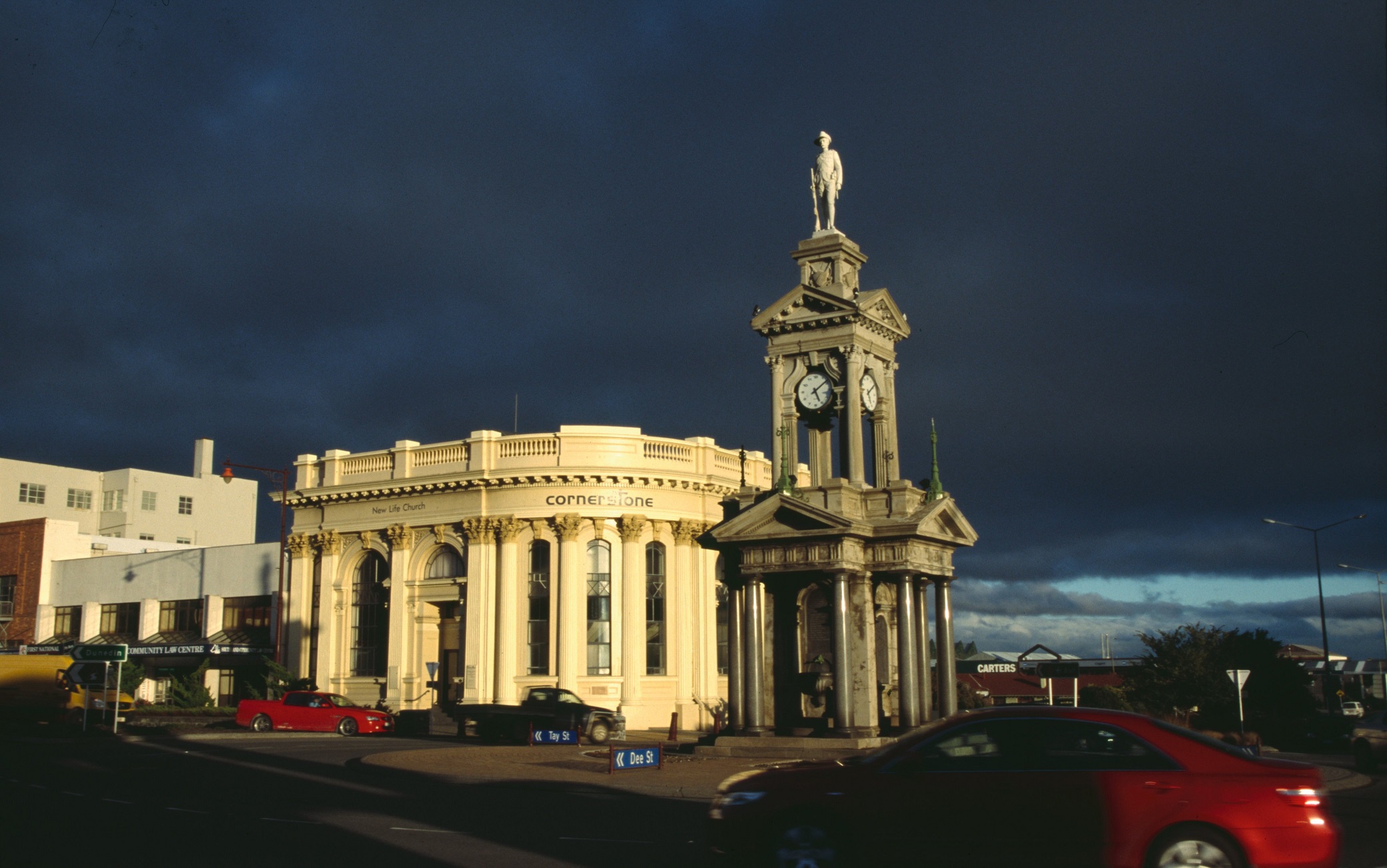 Invercargill Roundabout, otherwise known as Bank Corner, in Invercargill has been a loved and...