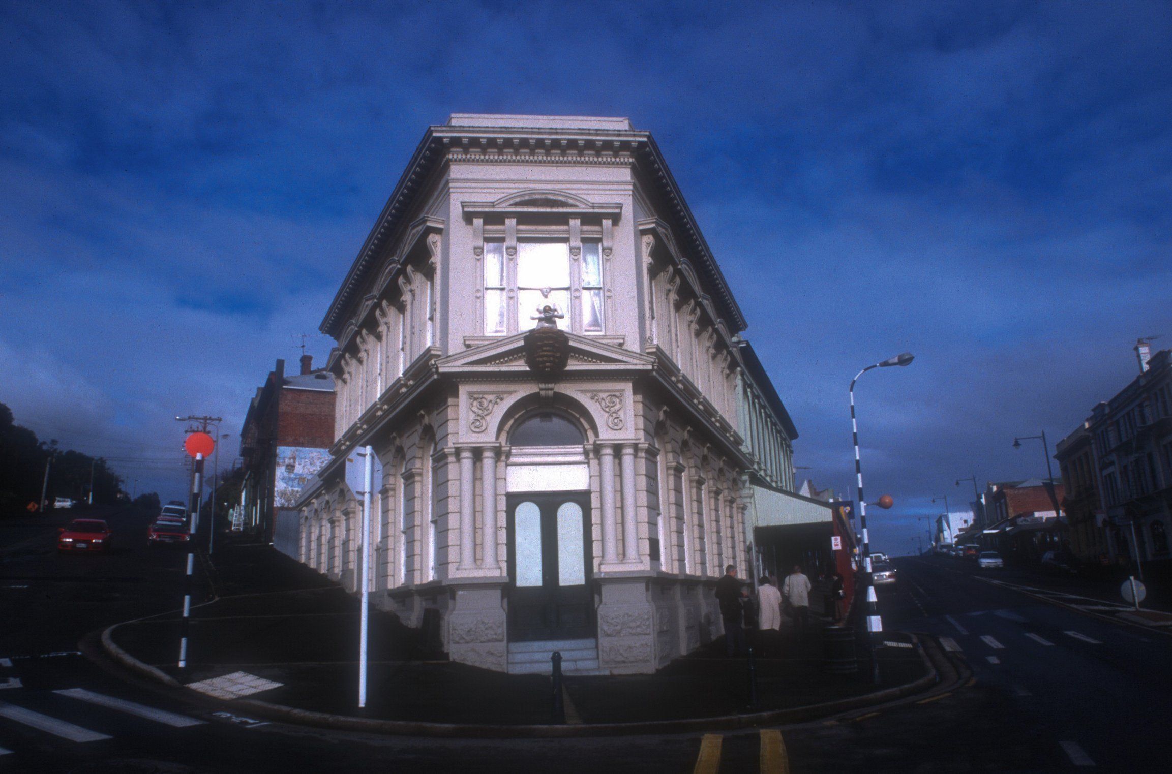 Port Chalmers Bank Building: The former Bank of New Zealand building in Port Chalmers was...