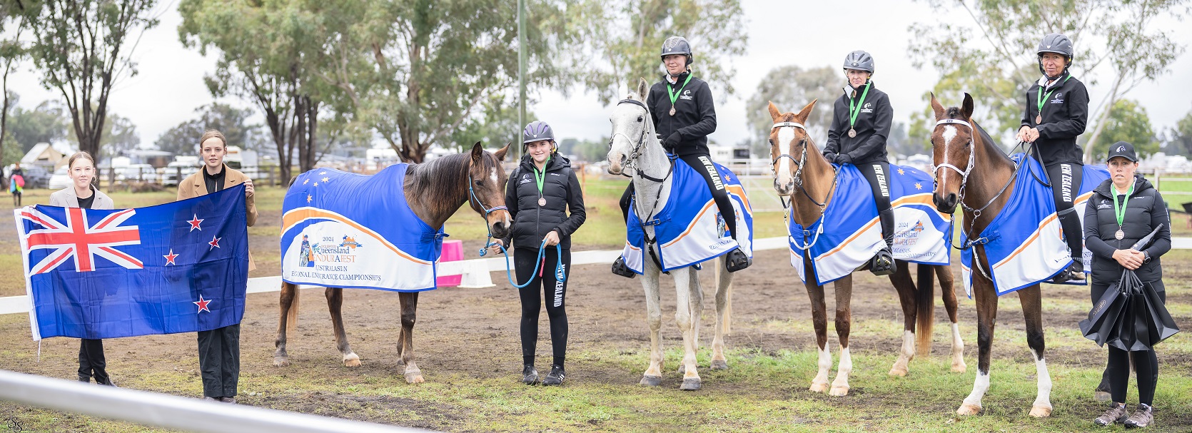 Susie Latta and her team won bronze when representing New Zealand at this year's Australasian...