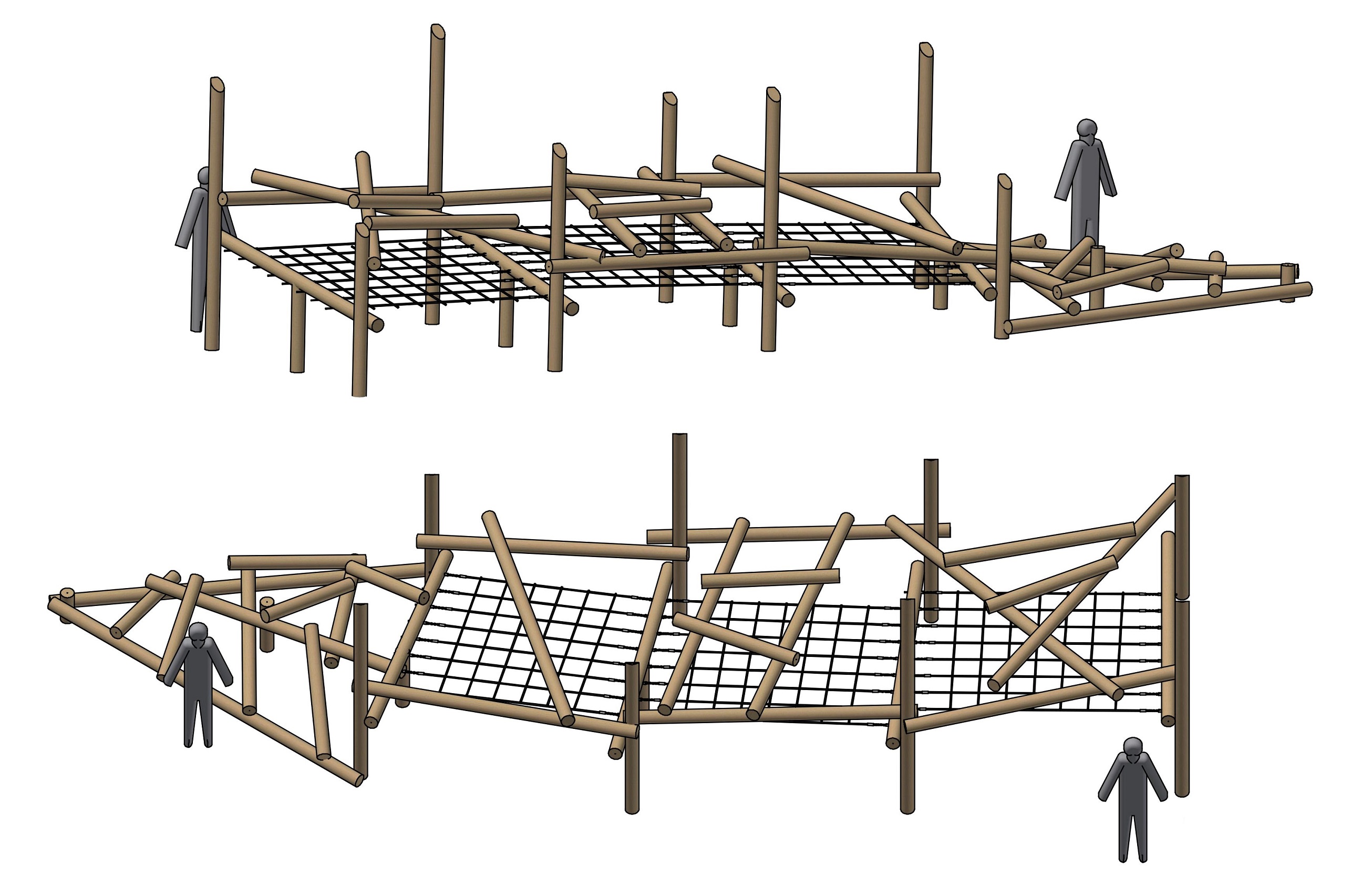 The Friends of the Dunedin Botanic Garden is donating $100,000 for this "bespoke" climbing frame....