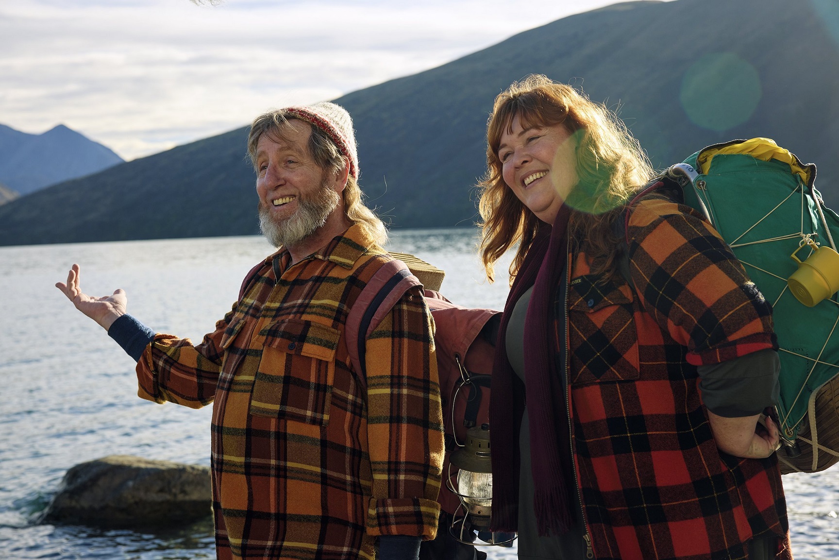 Vanessa Stacey and Michael Smiley in Bookworm.