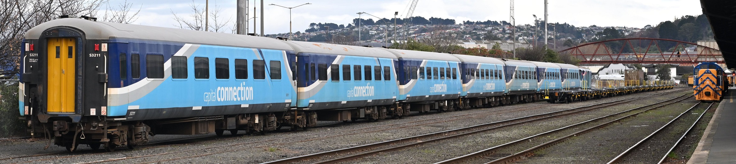 New carriages have appeared on the tracks at the Dunedin Railway Station. Photo: Gerard O'Brien