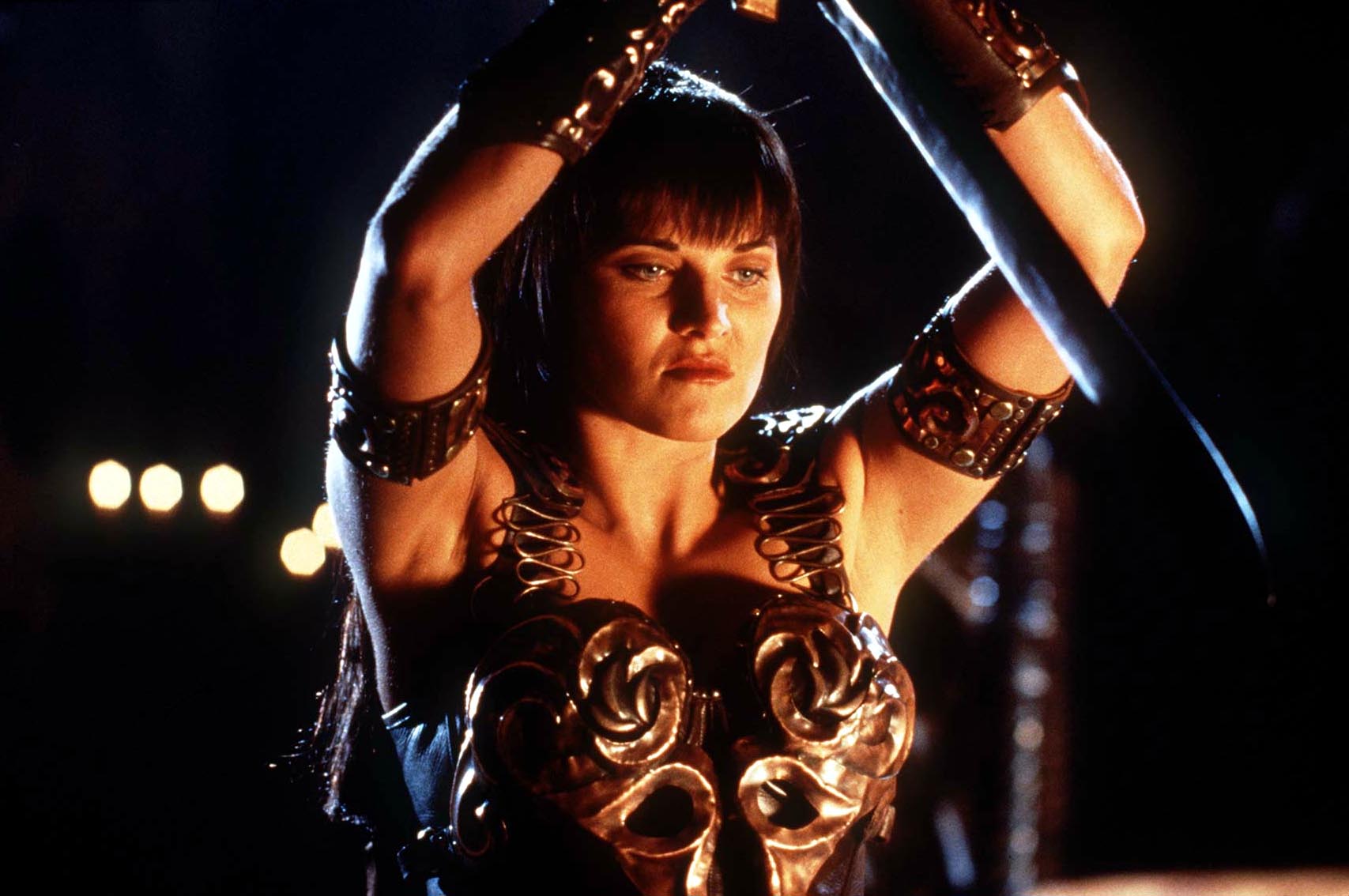 Director Lucy Lawless was well known in the 1990s for her role in Xena: Warrior Princess. Photo:...