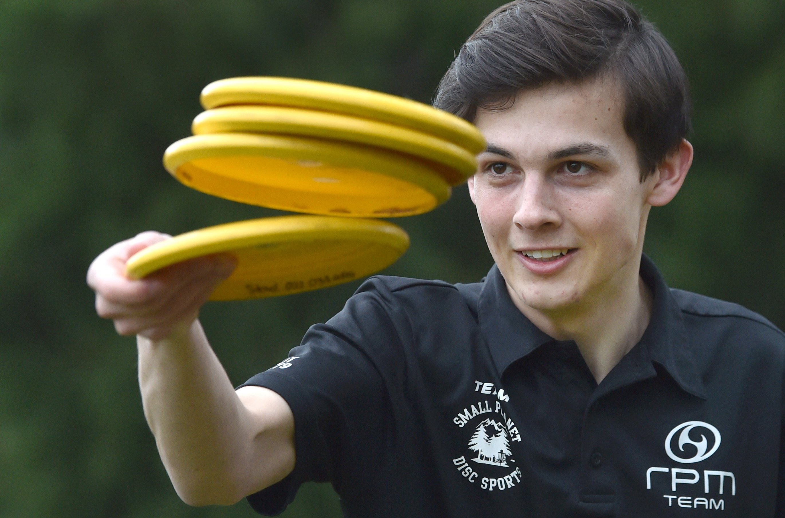 University of Otago health sciences student Levi Stout is New Zealand’s top-ranked disc golfer....