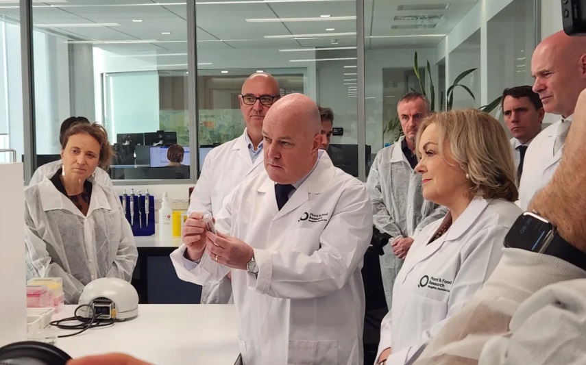 Prime Minister Christopher Luxon and Science, Innovation and Technology Minister Judith Collins...