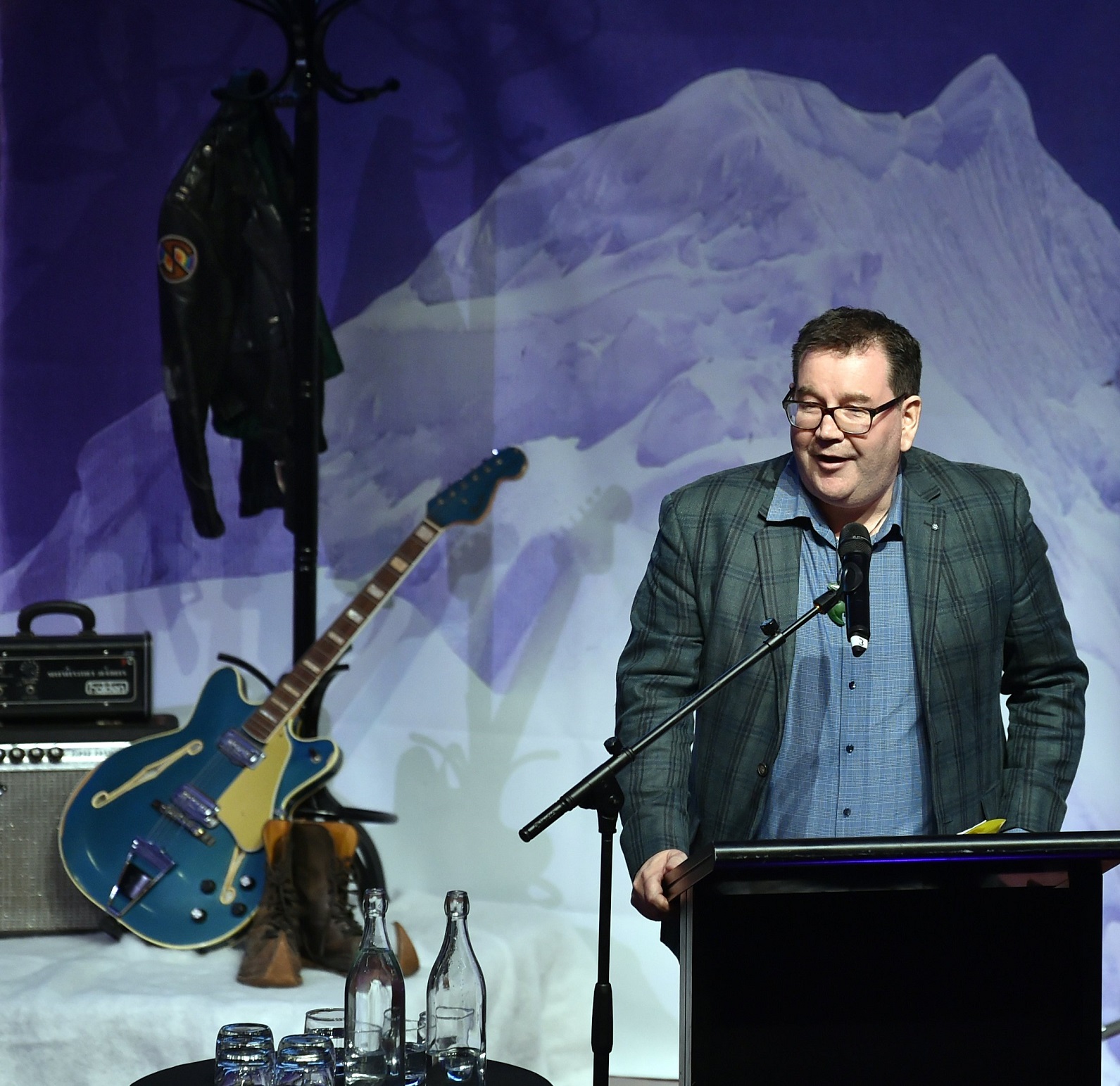 University of Otago vice-chancellor Grant Robertson acted as MC.