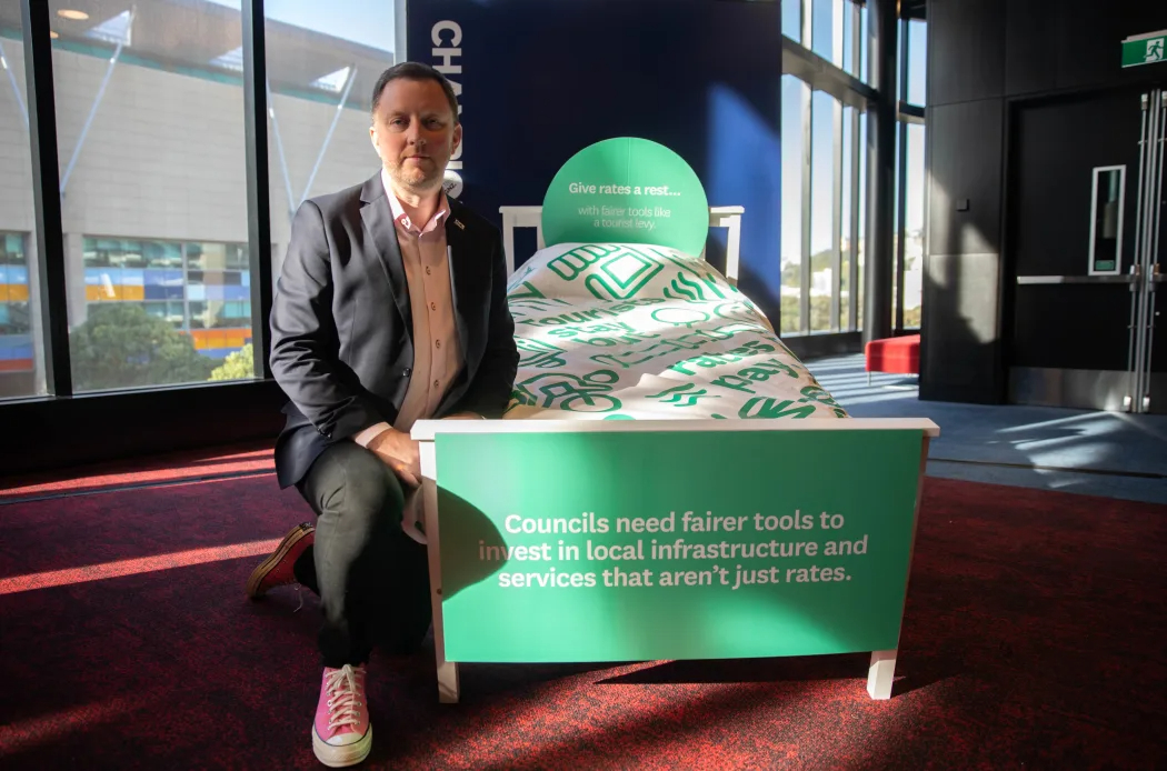 LGNZ president Sam Broughton said councils already "very seriously" manage their spending. Photo:...