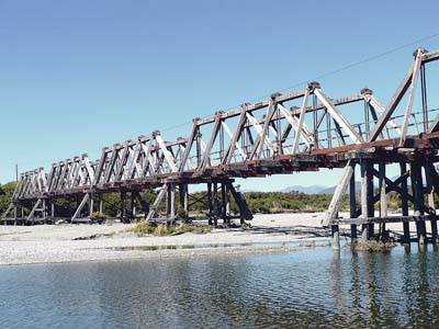 The Totara rail bridge. Photo: West Coast New Zealand History