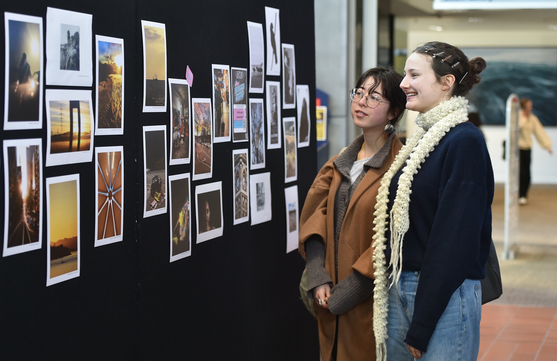 University of Otago public health students Anita Pownall (left), of Wellington, and Vega McHaffi,...