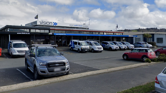 The Vision AV headquarters in Portsmouth Dr, Dunedin. Photo: Google Maps 