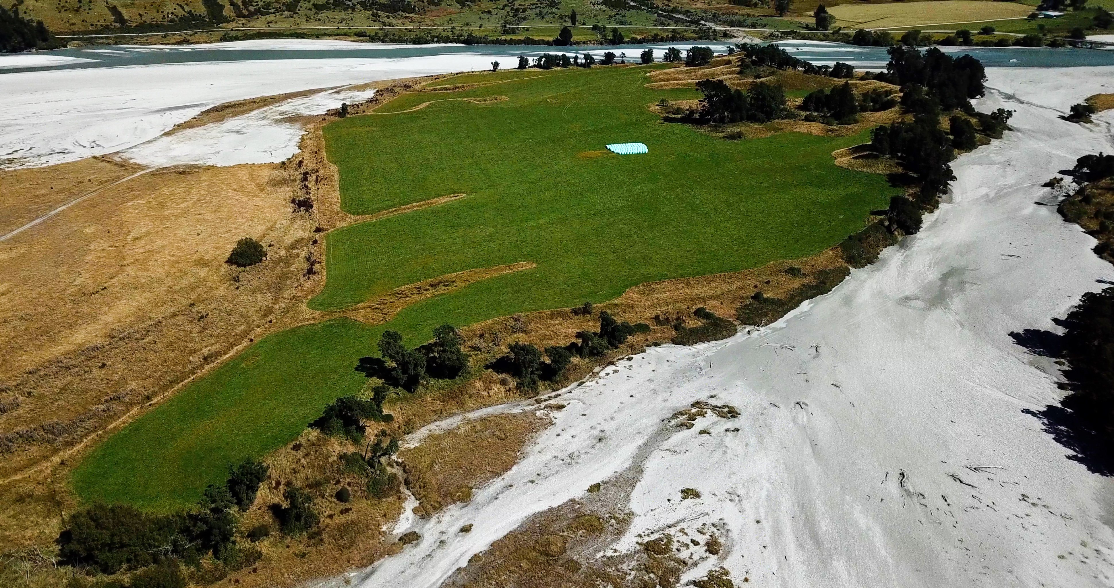 Dart River Island, near Glenorchy, is for sale. PHOTO: CHRIS MORRIS