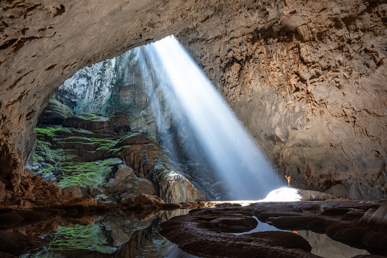 Hang Son Doong Cave — the largest cave in the world. Photo: Getty Images