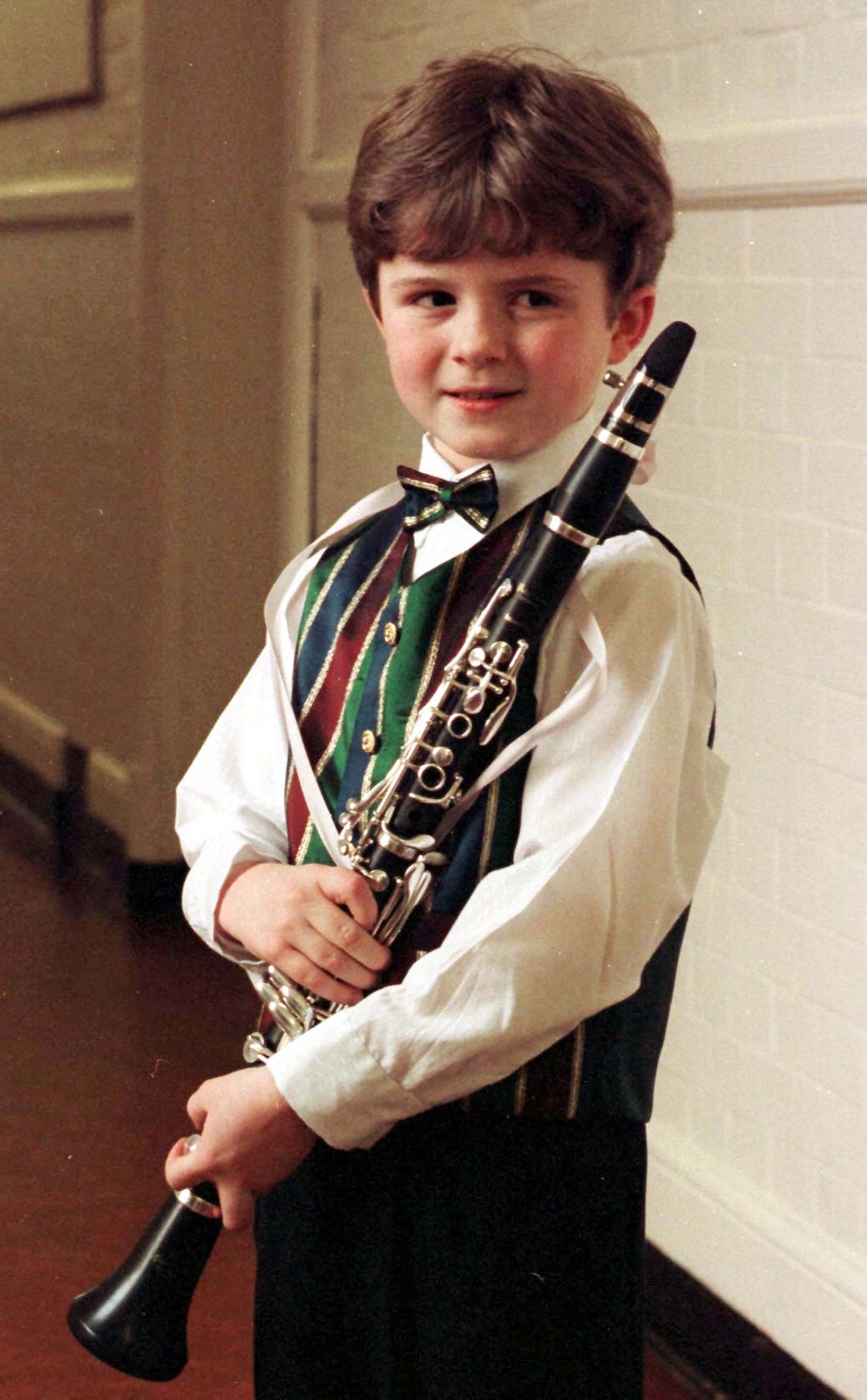 When Julian Bliss was aged 8 he played the clarinet at a concert attended by the Prince of Wales...