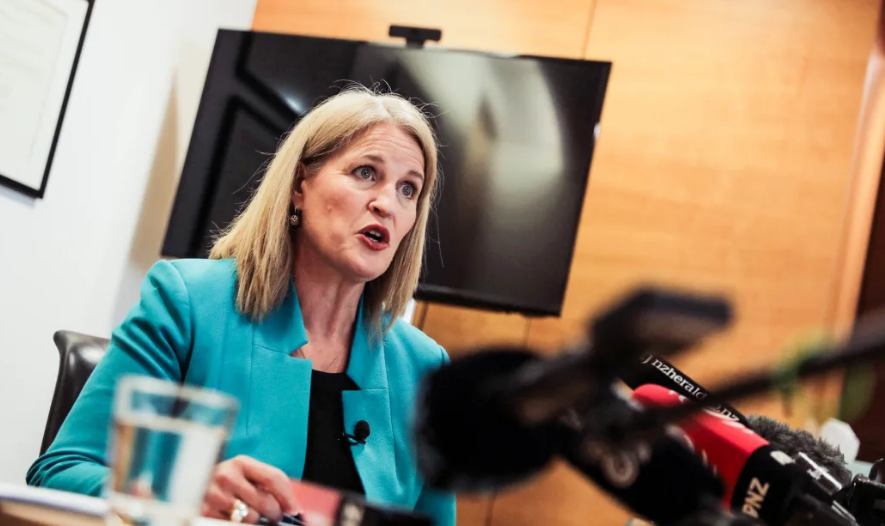 Minister for Child Poverty Reduction Louise Upston. Photo: RNZ 