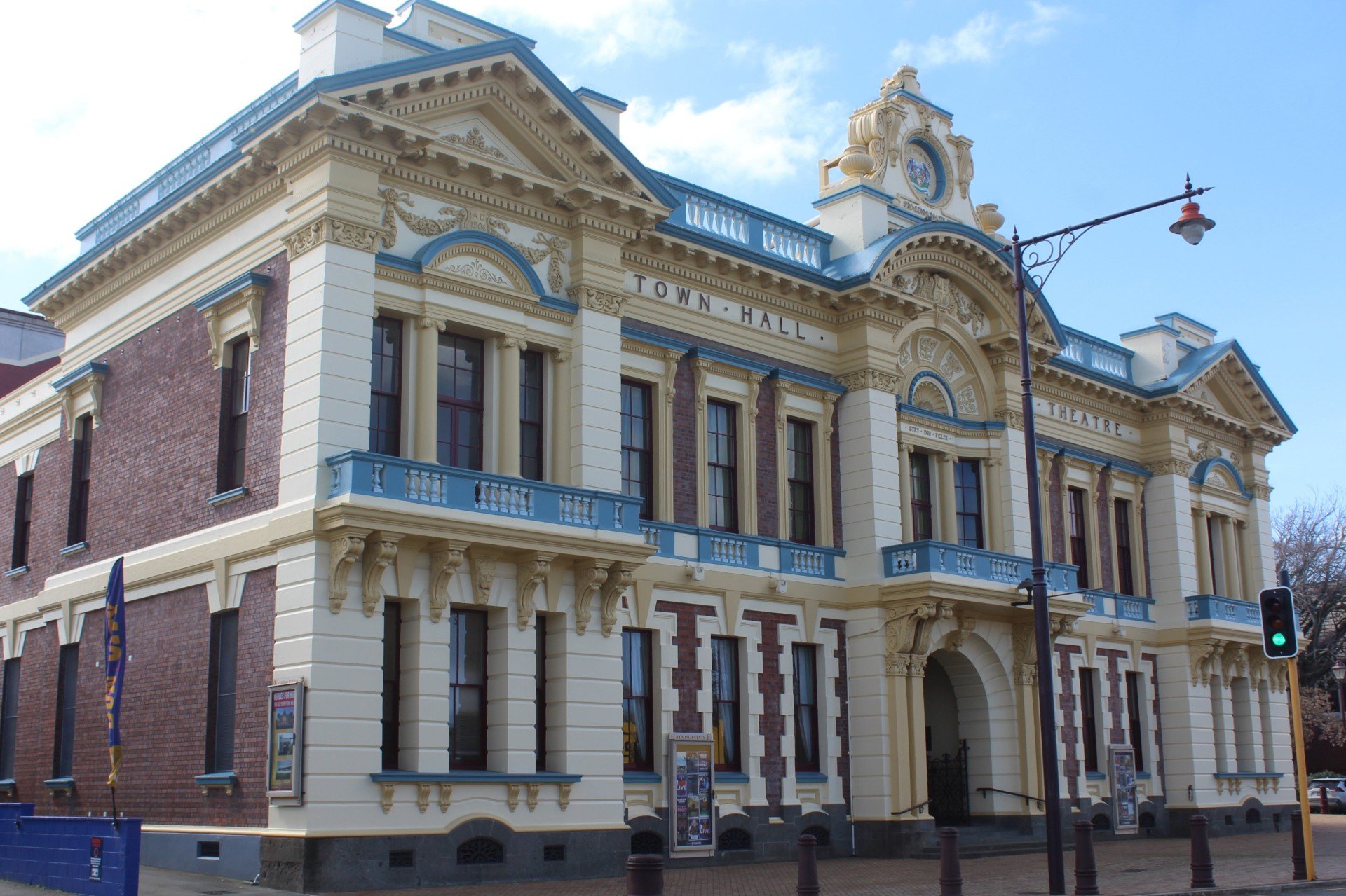 Invercargill's Civic Theatre is the home of the council's chambers until a more permanent...