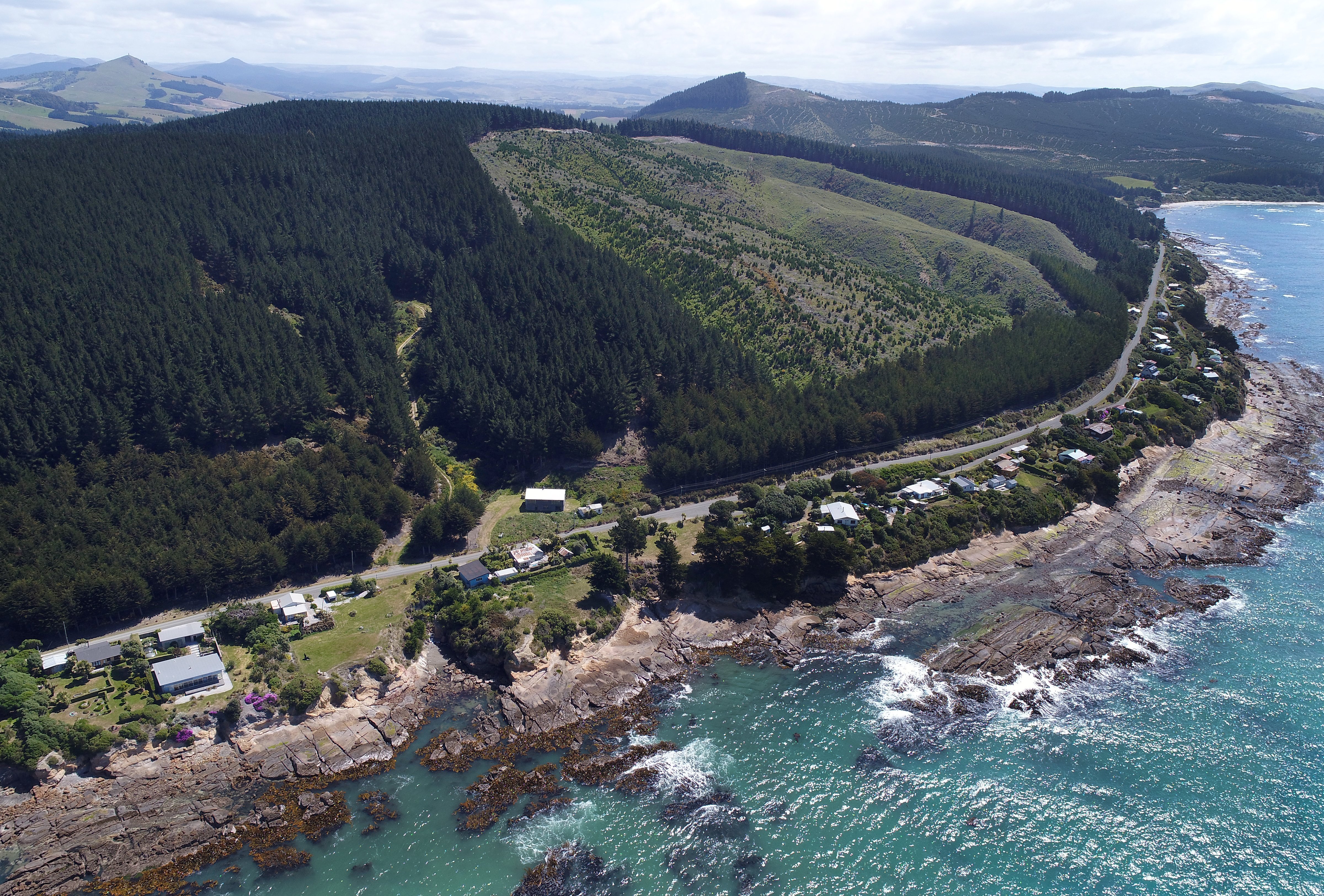 Residents want the speed limit on Shag Point’s main road reviewed. PHOTO: STEPHEN JAQUIERY