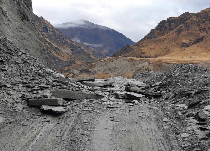 A previous slip on Skippers Road in the Blue Slip area. File photo: Downer