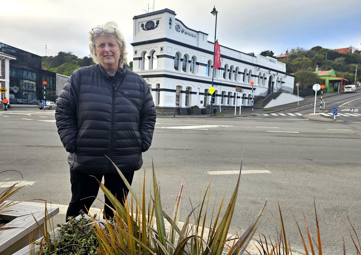 West Harbour Community Board chairwoman Ange McErlane says the Port Chalmers Town Hall has a long...