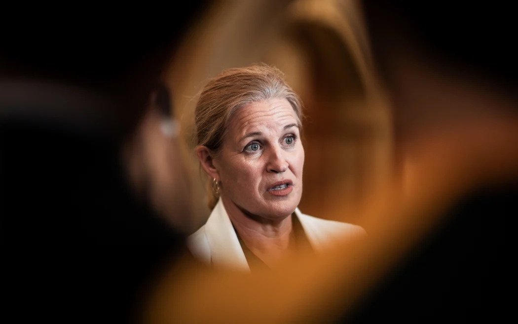 Minister for Social Development Louise Upston. Photo: RNZ/Samuel Rillstone