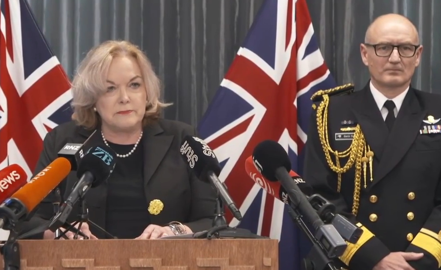 Defence Minister Judith Collins said Defence personnel should be supported, "and their gender...