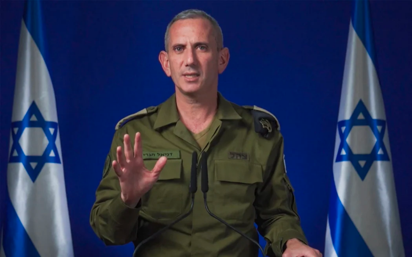 Israeli military spokesman Rear Admiral Daniel Hagari. Image: Supplied 