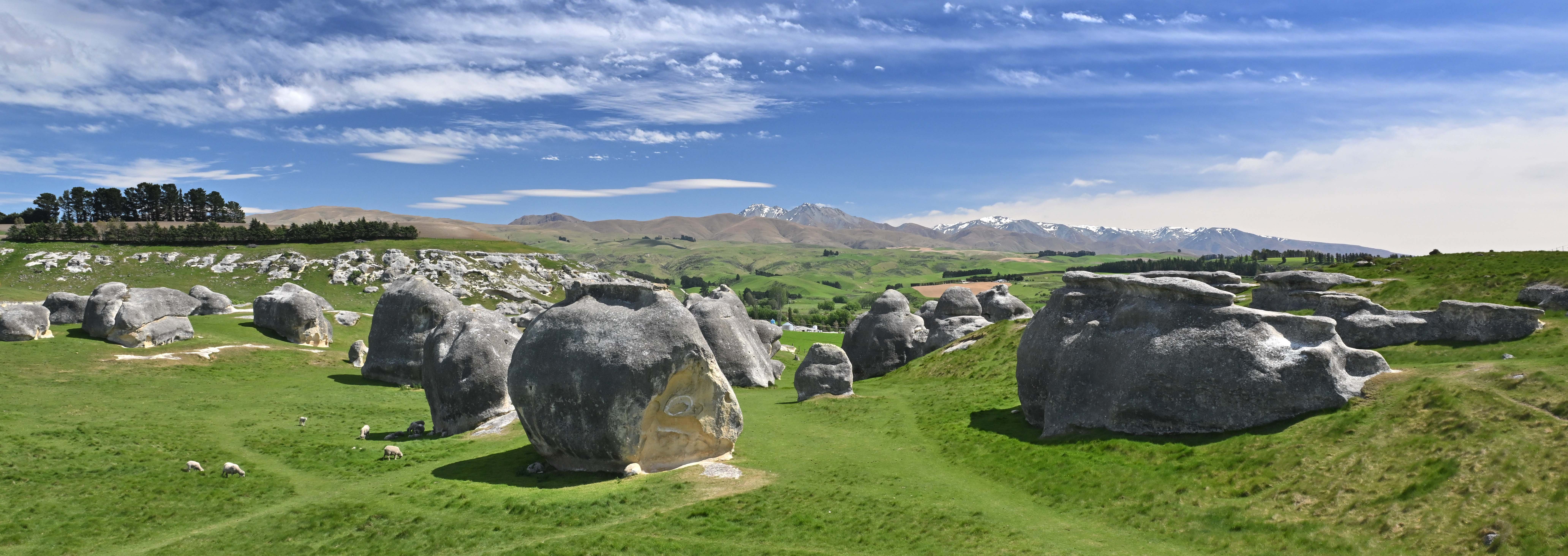 Elephant Rocks, near Duntroon, which have been the subject of vandalism recently. PHOTOS: GERARD...