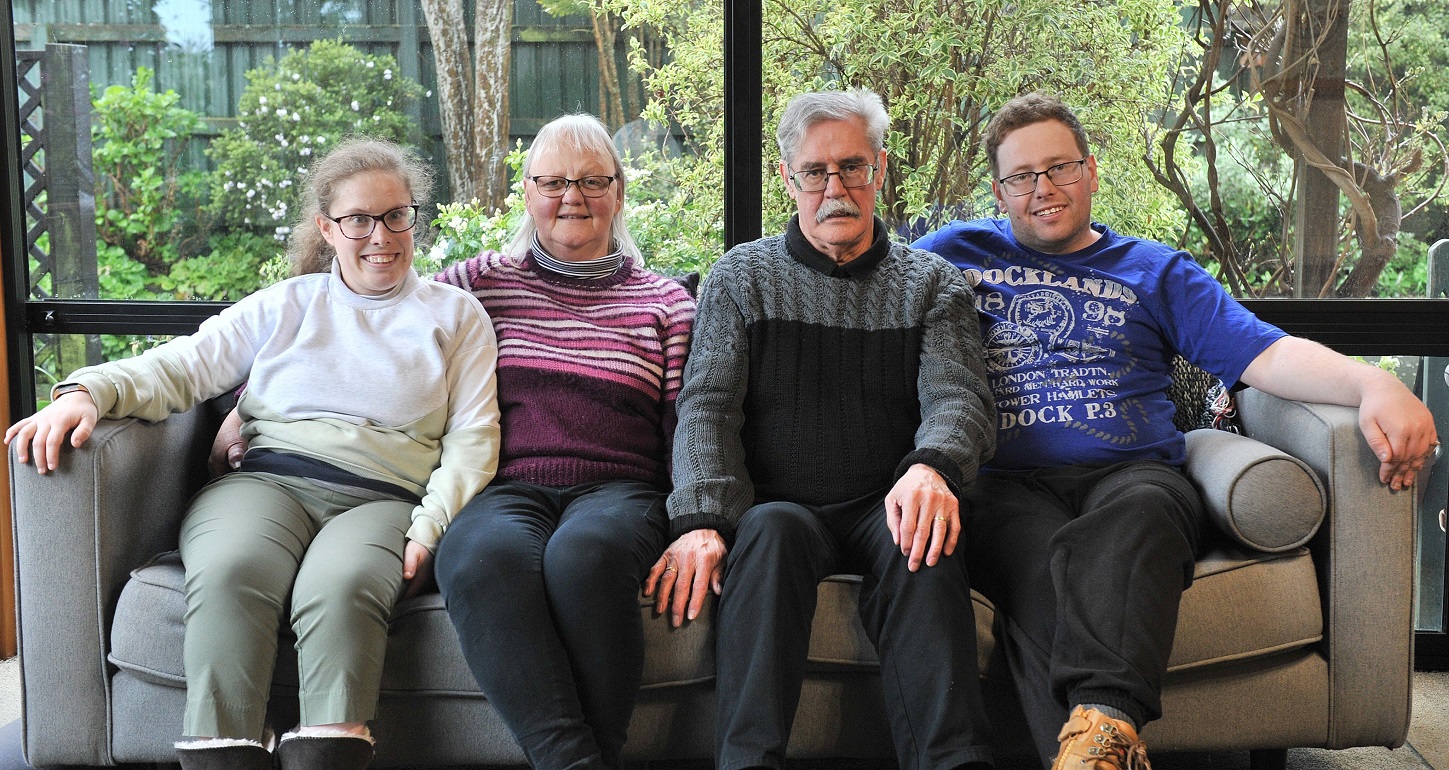 Elaine and Chris Gousmett (centre) have spent the past quarter century battling to get adequate...