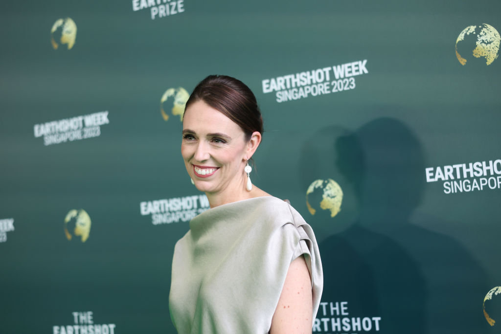 Jacinda Ardern attends the 2023 Earthshot Prize Awards Ceremony in Singapore in November last...