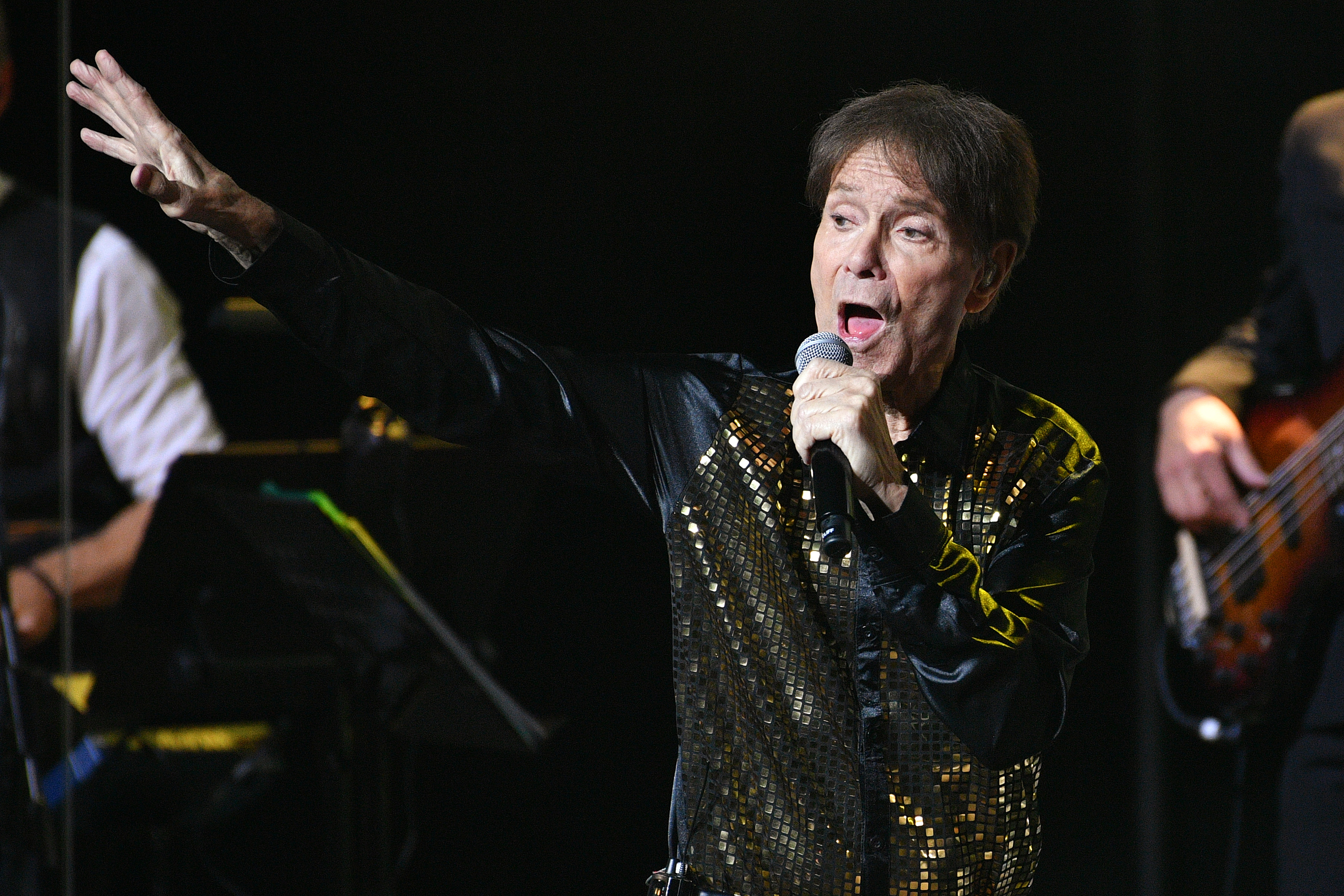 Sir Cliff Richard performing in London last year. Photo: Getty Images