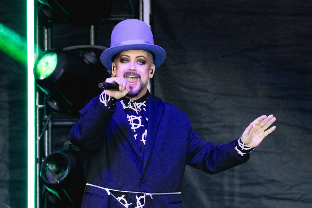 Boy George performing in Texas earlier this year. Photo: Getty Images 