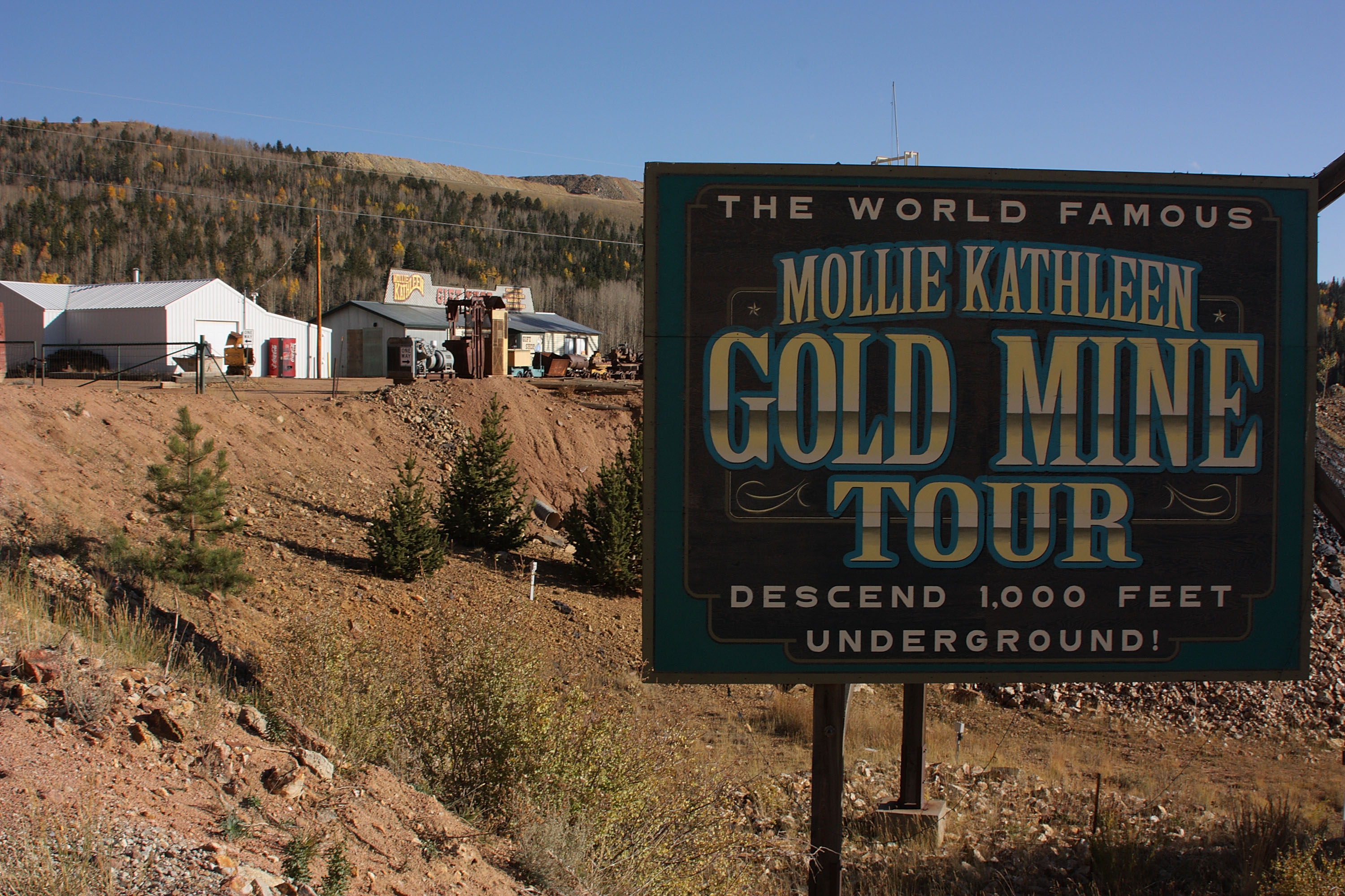 The Mollie Kathleen Gold Mine attraction in Cripple Creek, Colorado. File photo: Getty Images