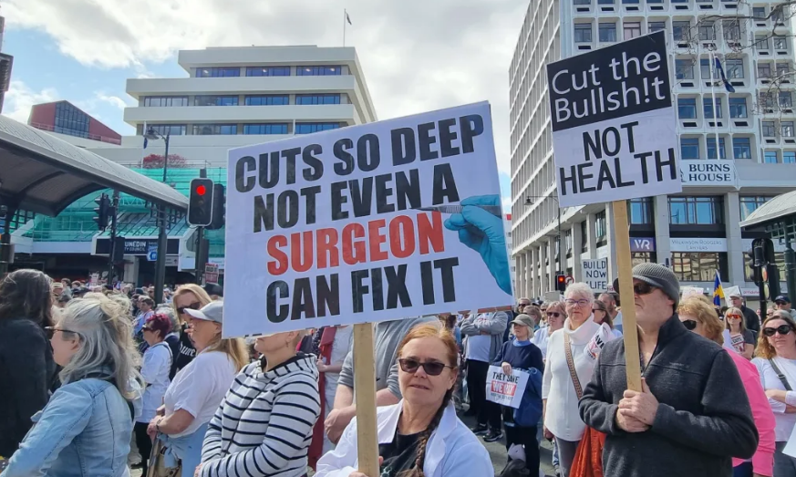 Thousands marched in Dunedin on Saturday to protest news that the currently-under way Dunedin...