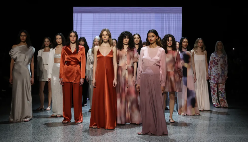 The Juliette Hogan show at New Zealand Fashion Week 2023. Photo: Getty Images for NZFW / Brendon...